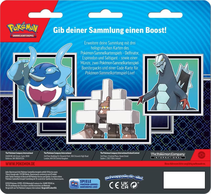 Pokémon TCG Scarlet & Violet – Espinodon 2-Pack Blister DE