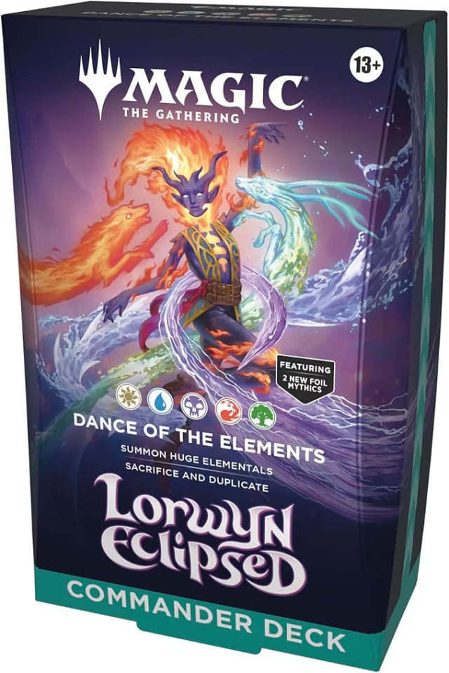Magic: The Gathering Lorwyn Eclipsed Commander Deck Set EN – 2 Random Decks