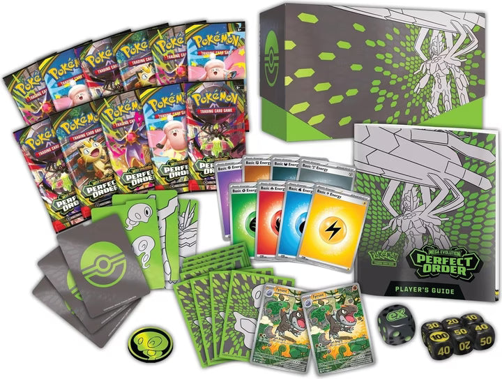 Pokémon TCG ME03 Mega-Entwicklung – Optimale Ordnung Top-Trainer-Box DE