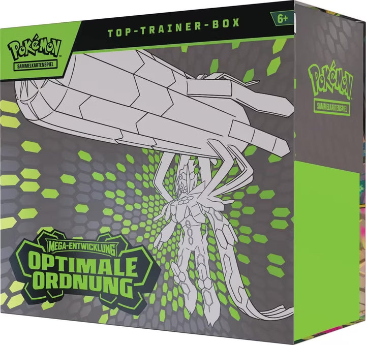 Pokémon TCG ME03 Mega-Entwicklung – Optimale Ordnung Top-Trainer-Box DE