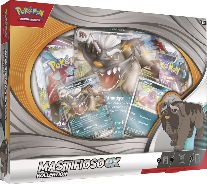 Pokémon TCG Mastifioso-ex Kollektion – Deutsch