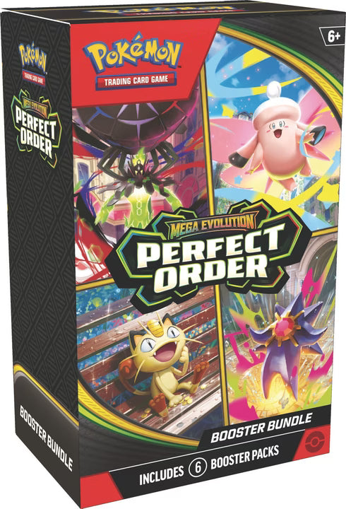 Pokémon TCG Mega Evolution – Perfect Order ME03 Booster Bundle EN