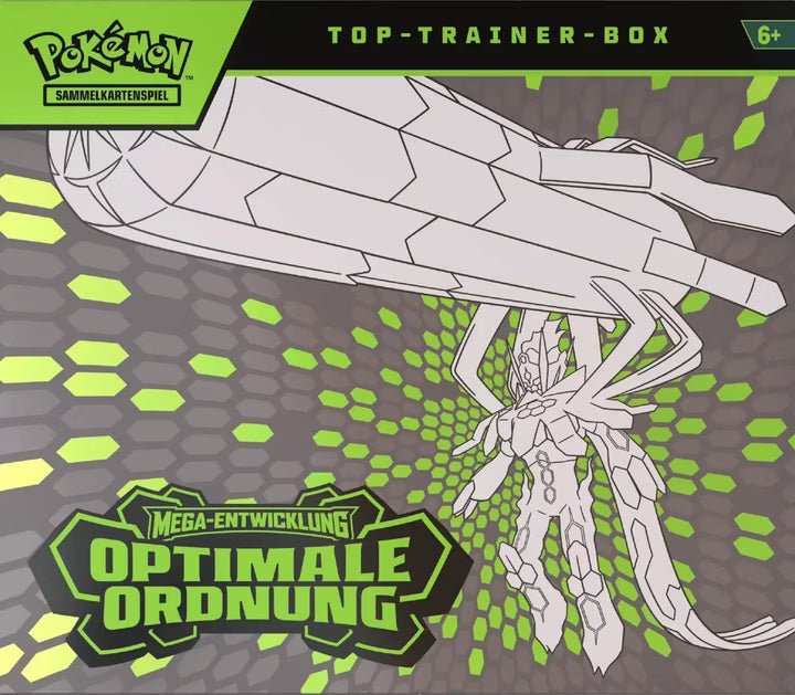 Pokémon TCG ME03 Mega-Entwicklung – Optimale Ordnung Top-Trainer-Box DE