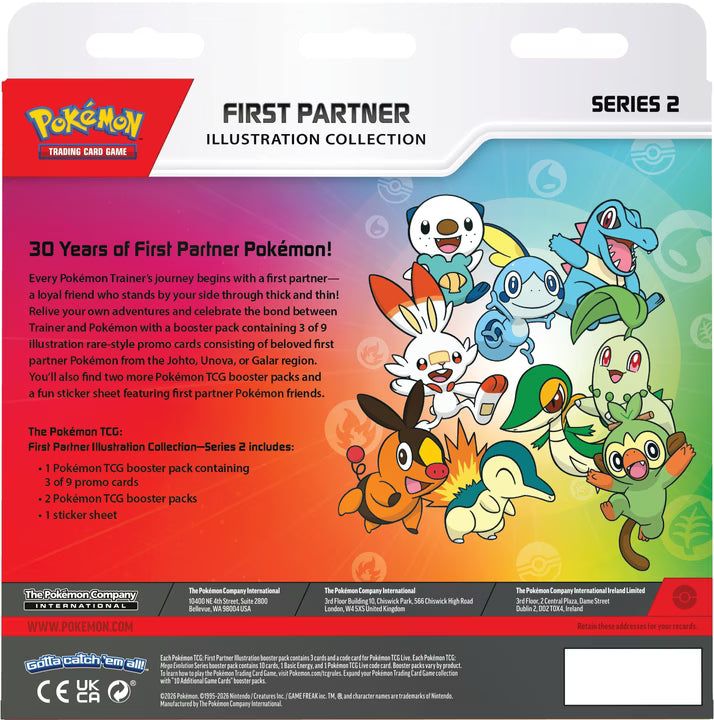 Pokémon TCG First Partner Illustration Collection #2 EN