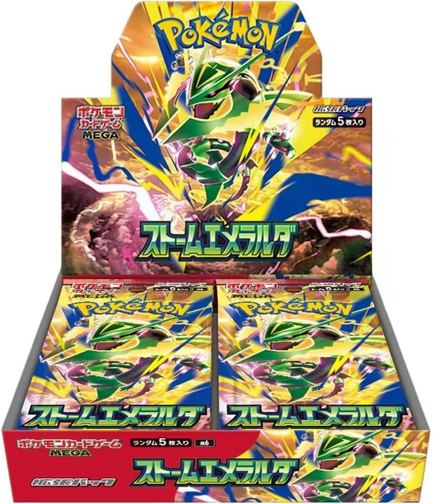 Pokémon TCG Storm Emeralda (M6) Booster Box JP