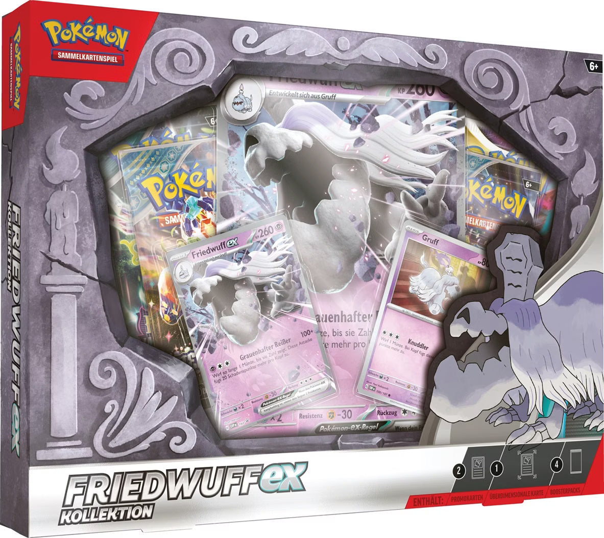 Pokémon TCG Friedwuff-ex Kollektion – Deutsch