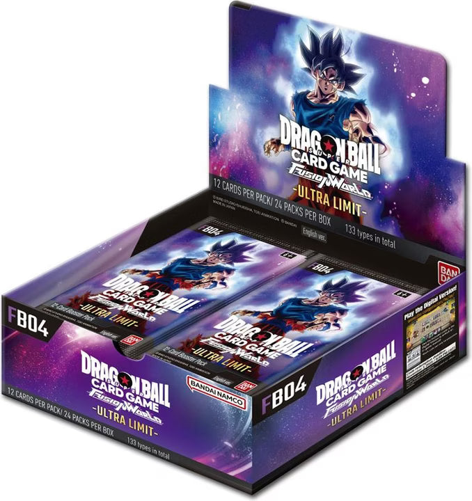 Dragon Ball Fusion World FB04 Booster Display EN – 24 Packs