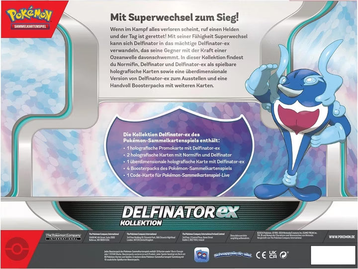 Pokémon TCG Delfinator-ex Kollektion – Deutsch