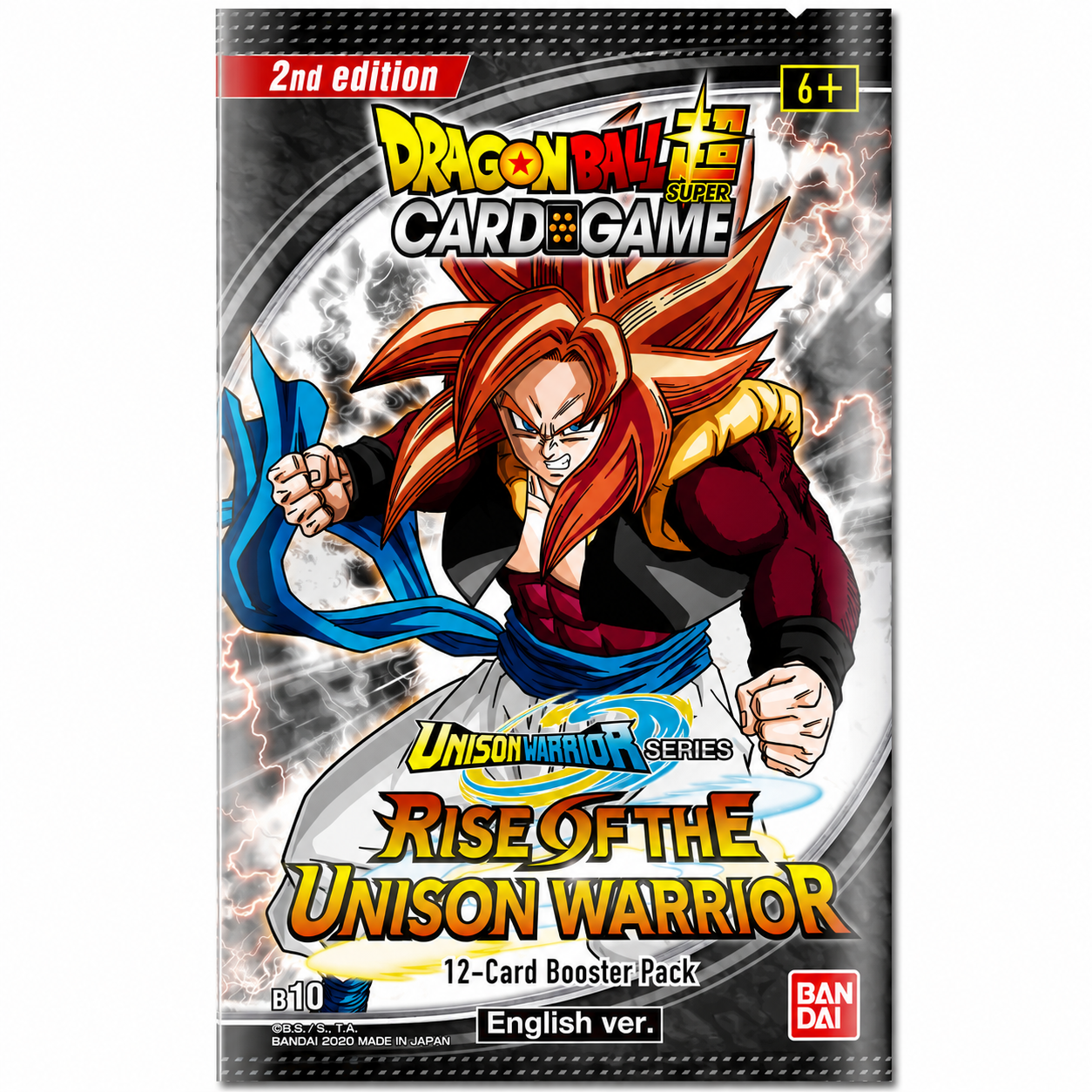 Dragon Ball Super Rise of the Unison Warrior B10 Booster Pack EN 2nd Edition