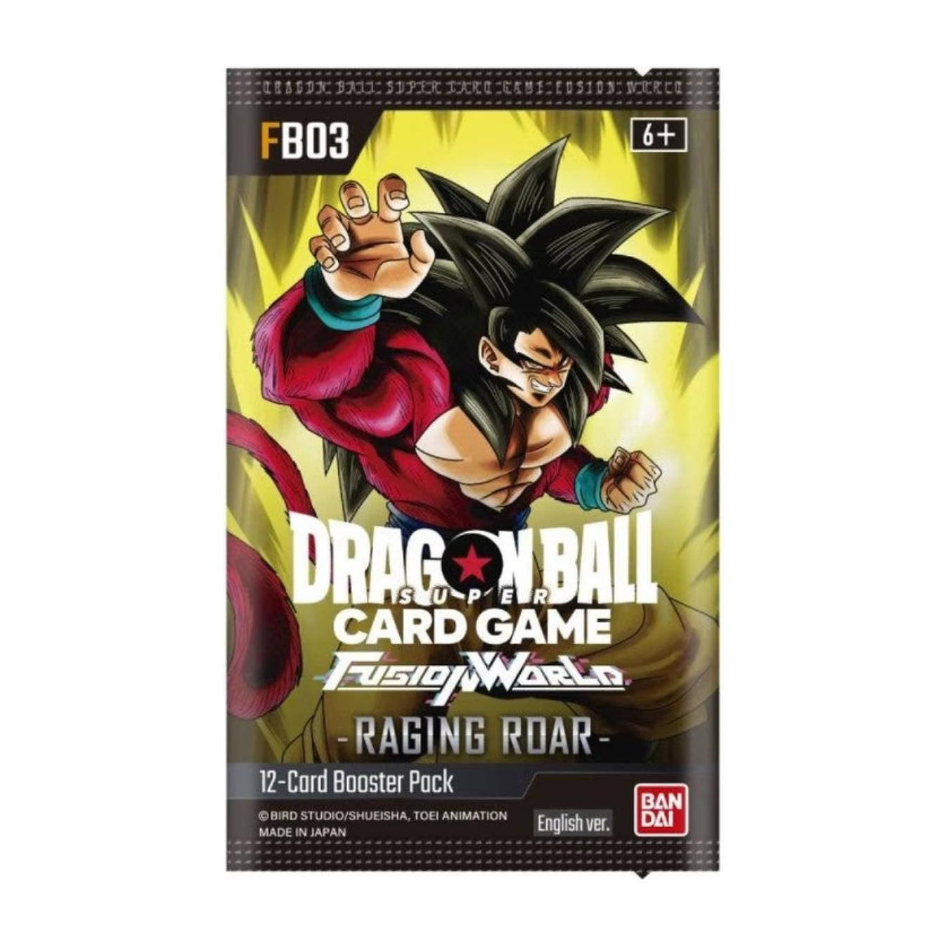 Dragon Ball Fusion World FB03 Booster Pack EN – 12 Karten