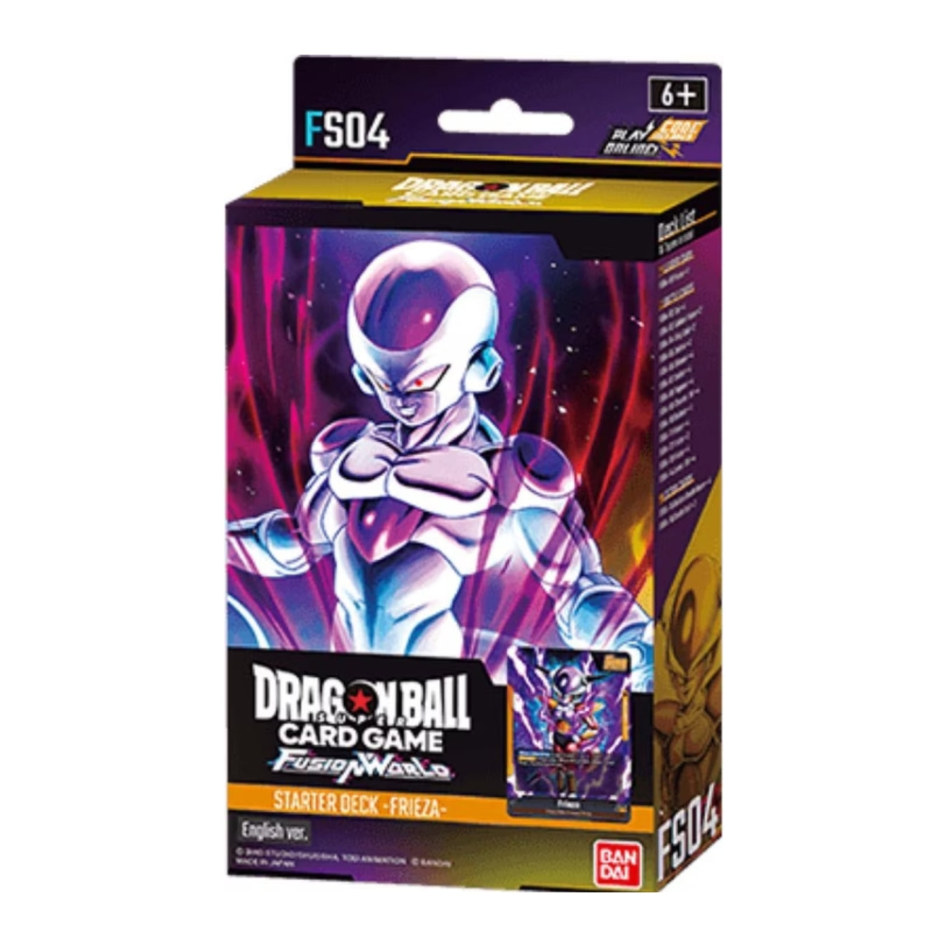 Dragon Ball TCG Starter Deck Englisch – Spielbereit