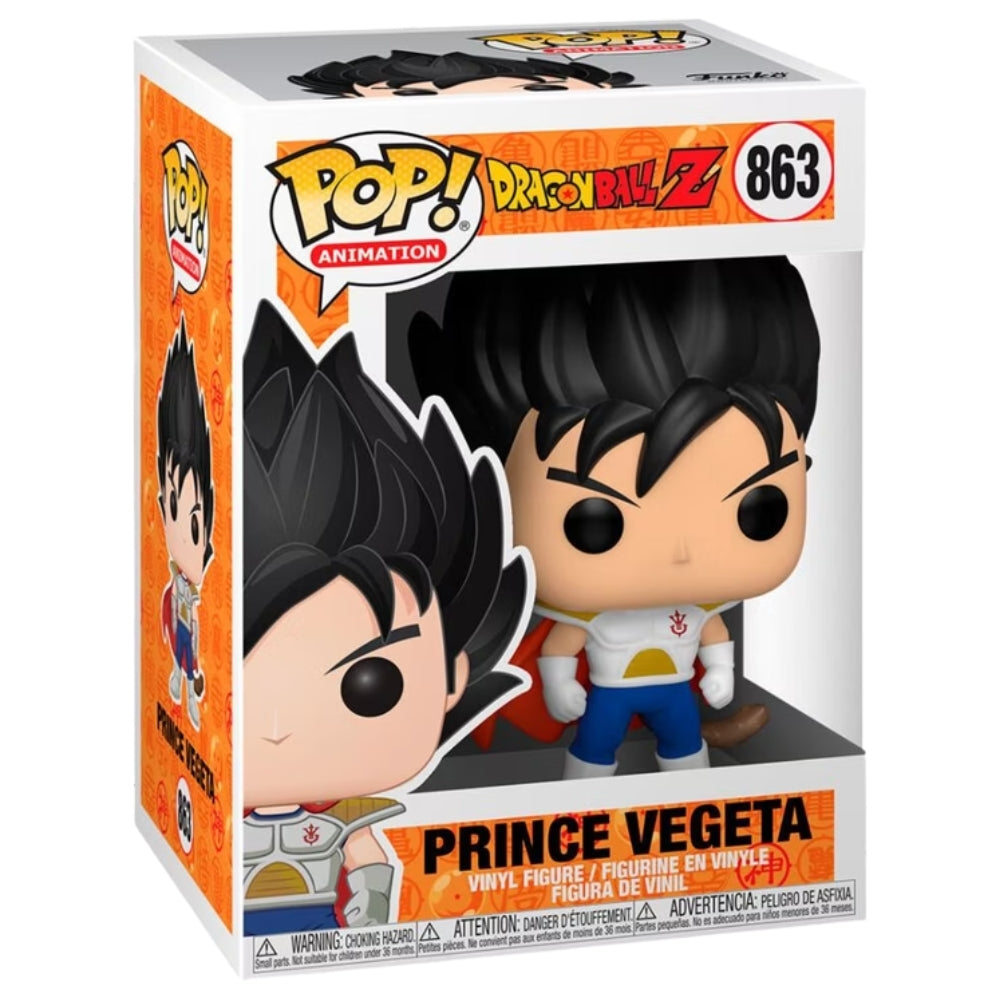 Funko POP! Dragon Ball Z Prince Vegeta #863