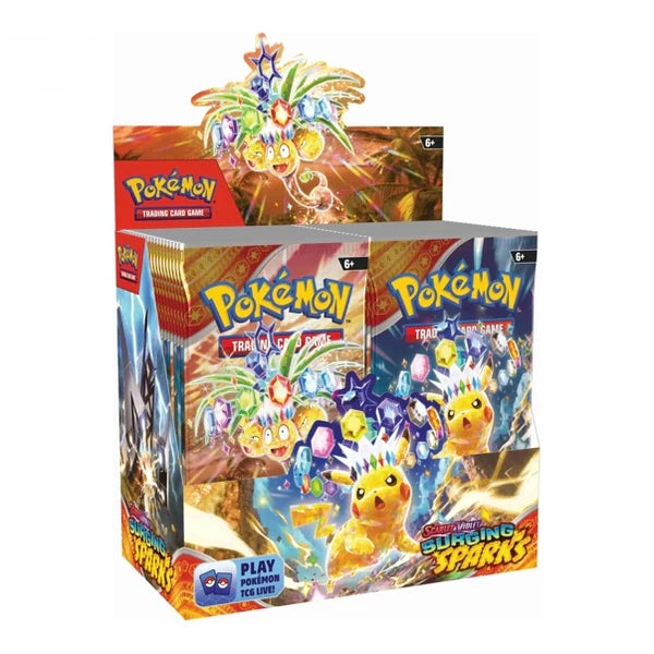 Pokémon Stürmische Funken SV08 Booster Display DE