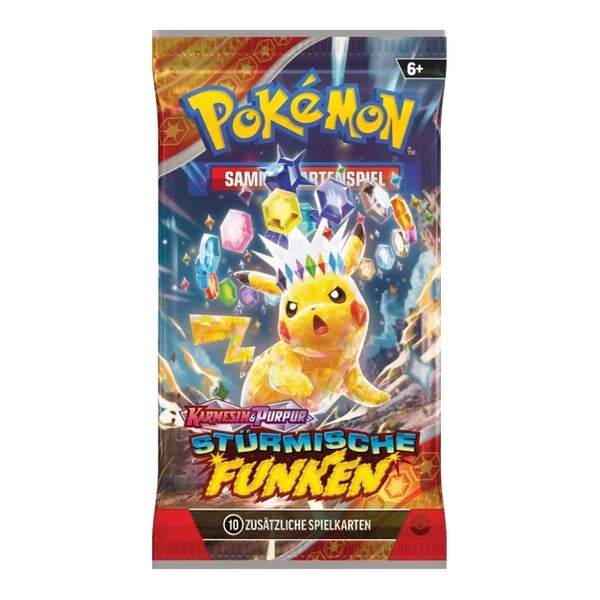 Pokémon Stürmische Funken SV08 Booster Pack DE