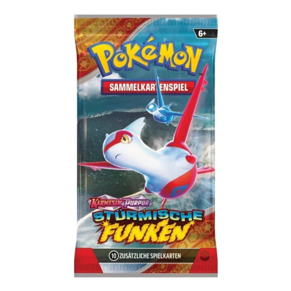 Pokémon Stürmische Funken SV08 Booster Pack DE
