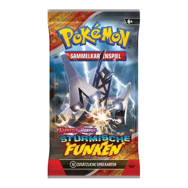 Pokémon Stürmische Funken SV08 Booster Pack DE