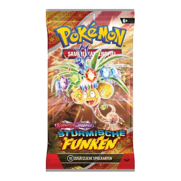 Pokémon Stürmische Funken SV08 Booster Pack DE