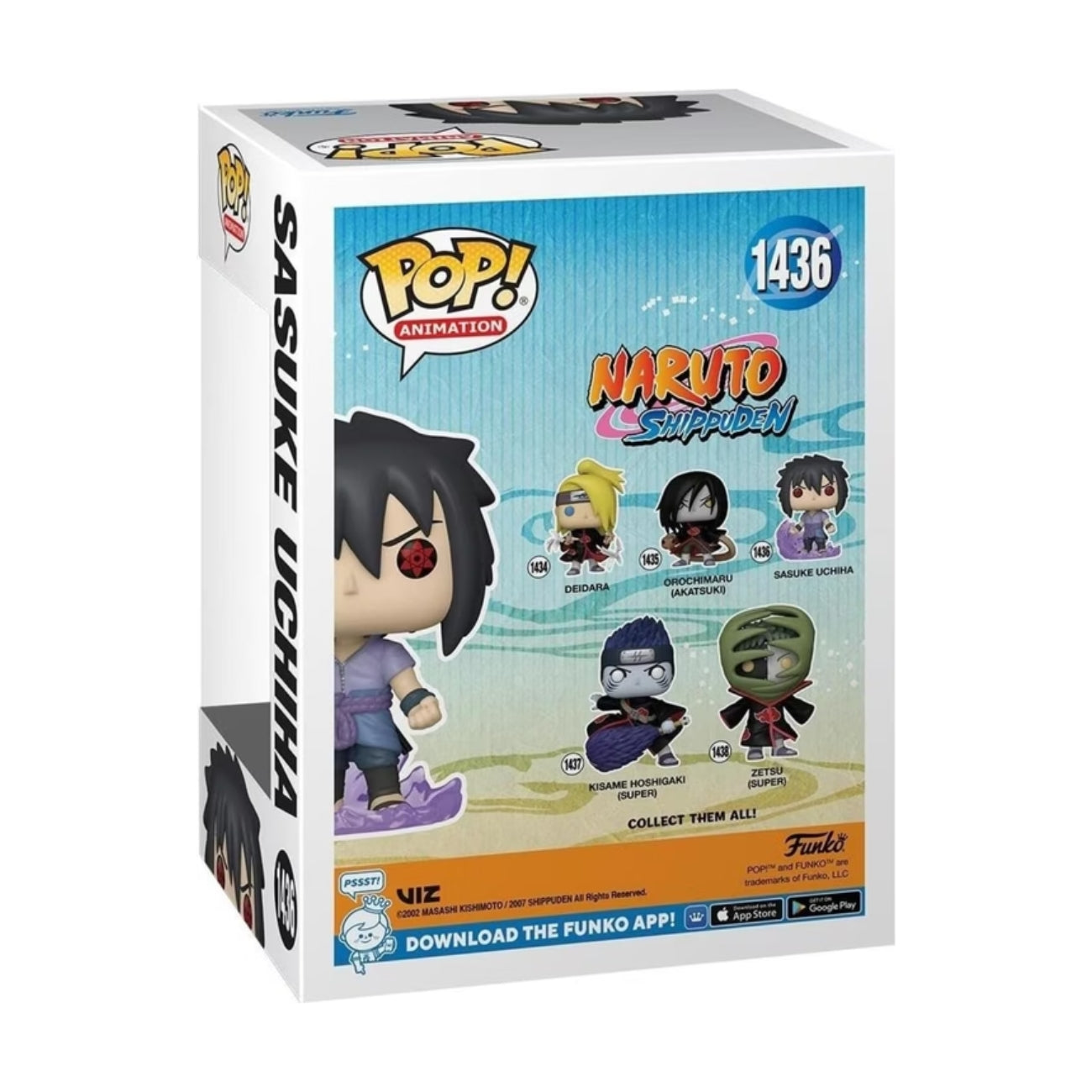 Funko POP! Naruto Shippuden – Sasuke Uchiha #1436