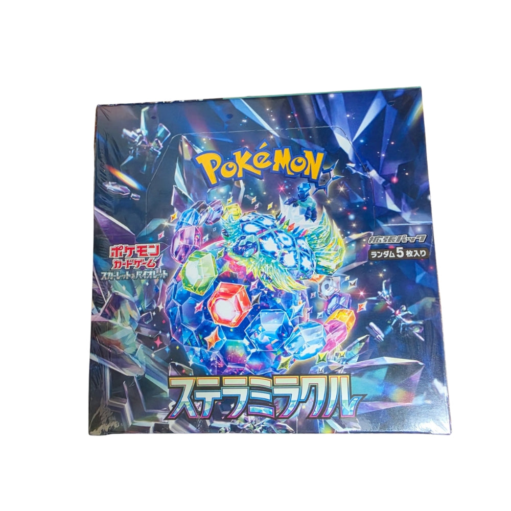 Pokémon Scarlet & Violet Stellar Miracle SV7 Booster Display – Japanisch