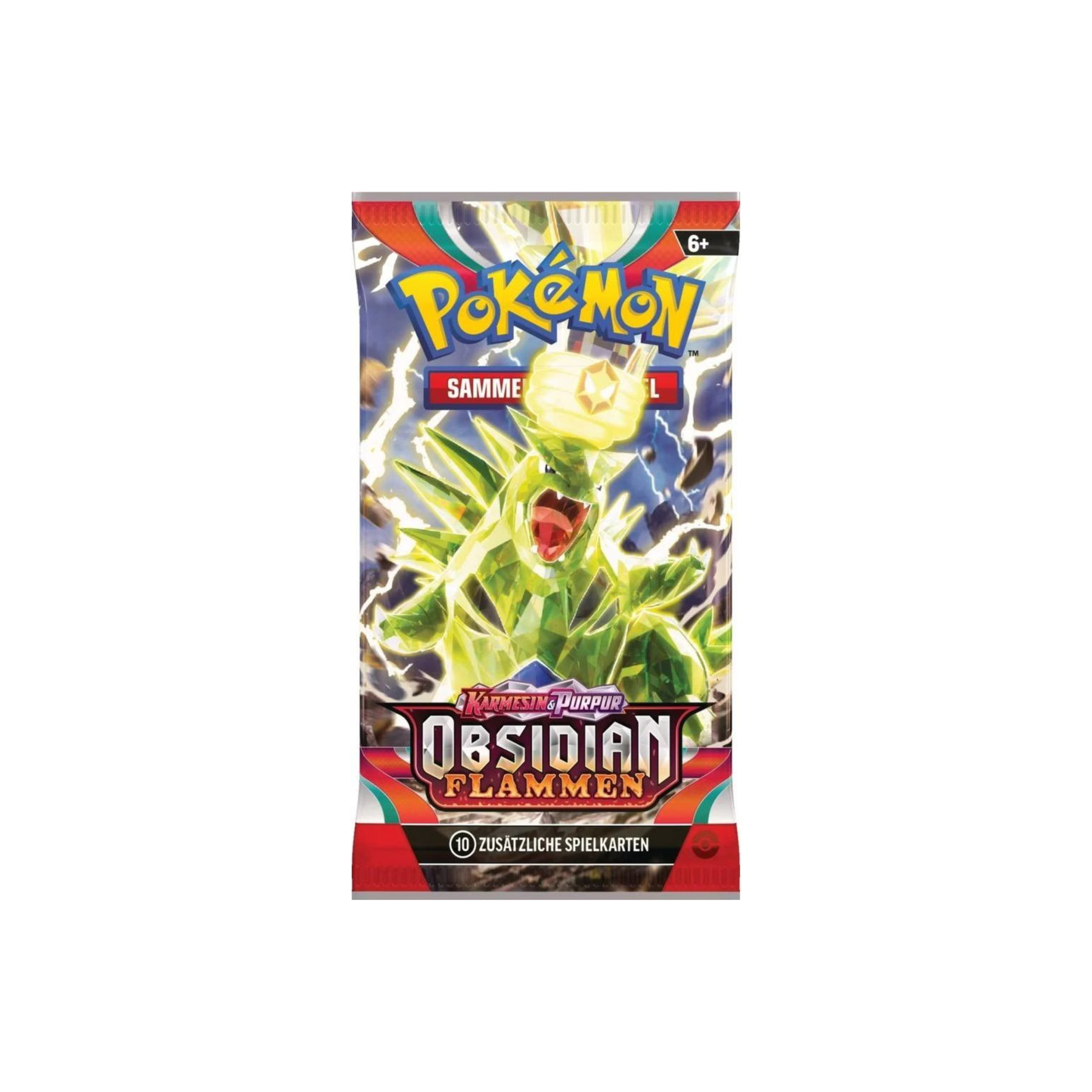 Pokémon TCG KP03 Karmesin & Purpur – Obsidianflammen Booster Pack DE