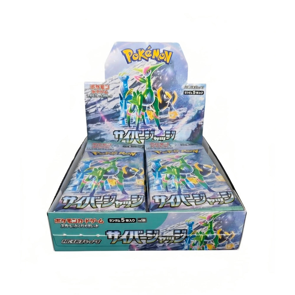 Pokémon Scarlet & Violet Cyber Judge (sv5M) Booster Display – Japanisch