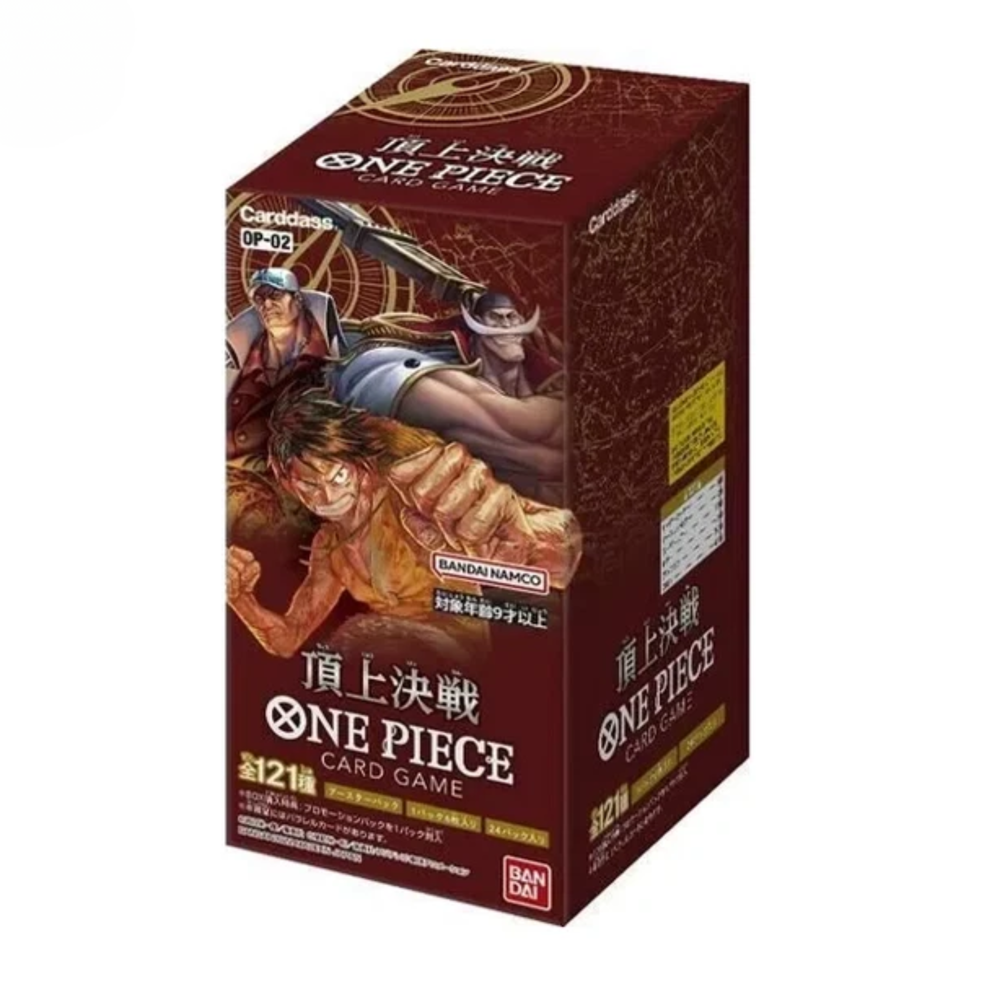 One Piece Card Game OP-02 Paramount War Booster Display JP