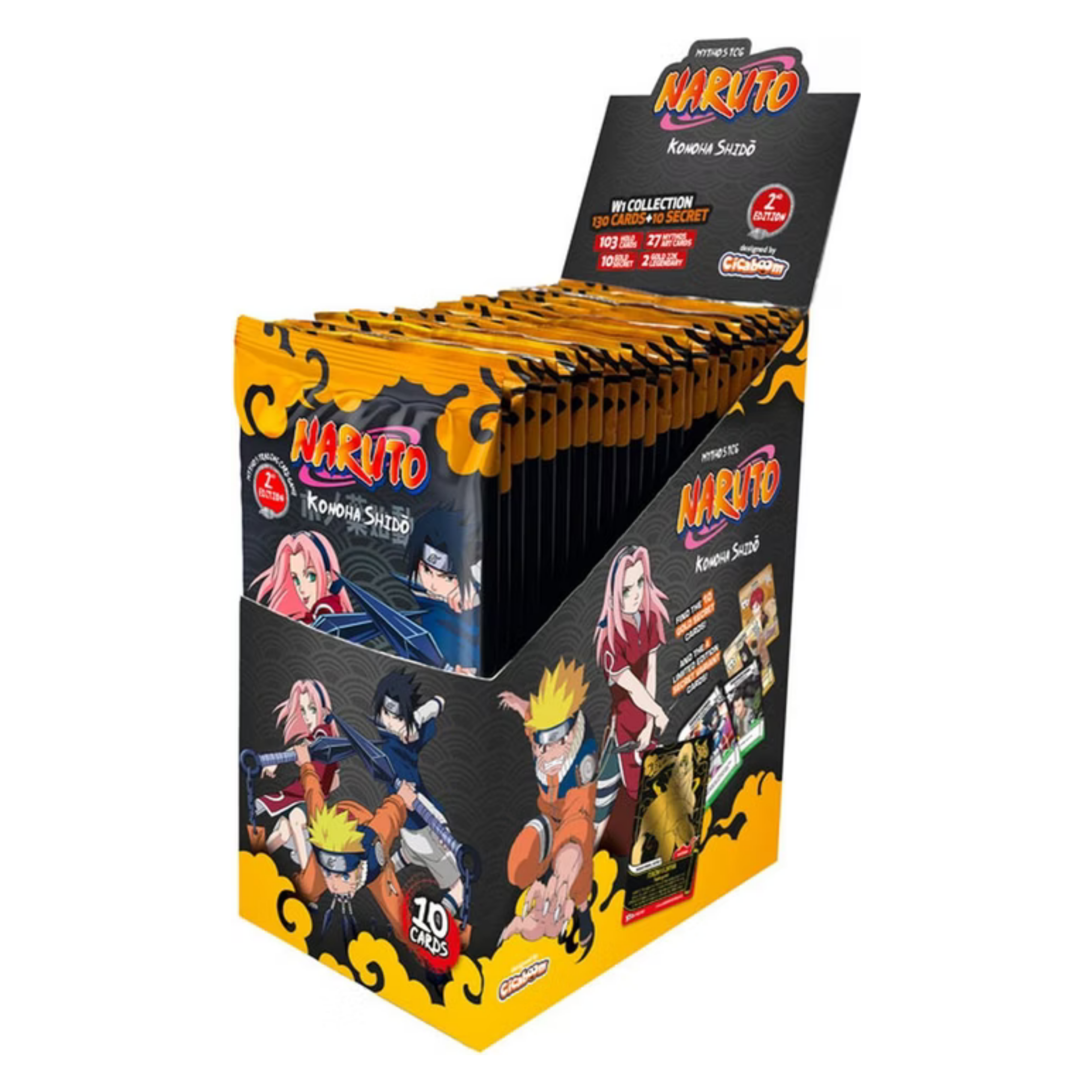 Naruto Mythos TCG | Konoha Shidō 2nd Edition Booster Display (24) EN