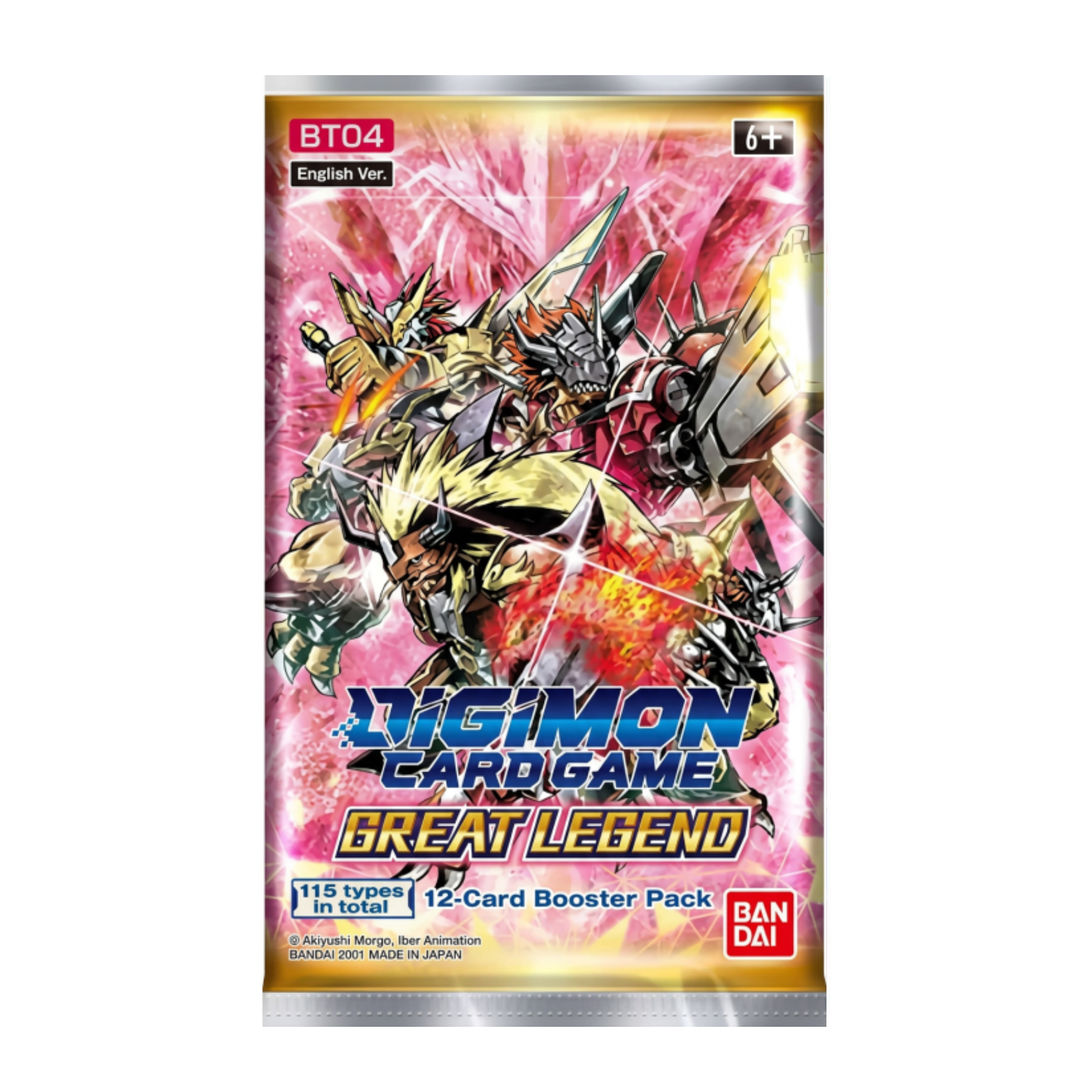 Digimon Card Game | Great Legend BT04 Booster Pack EN