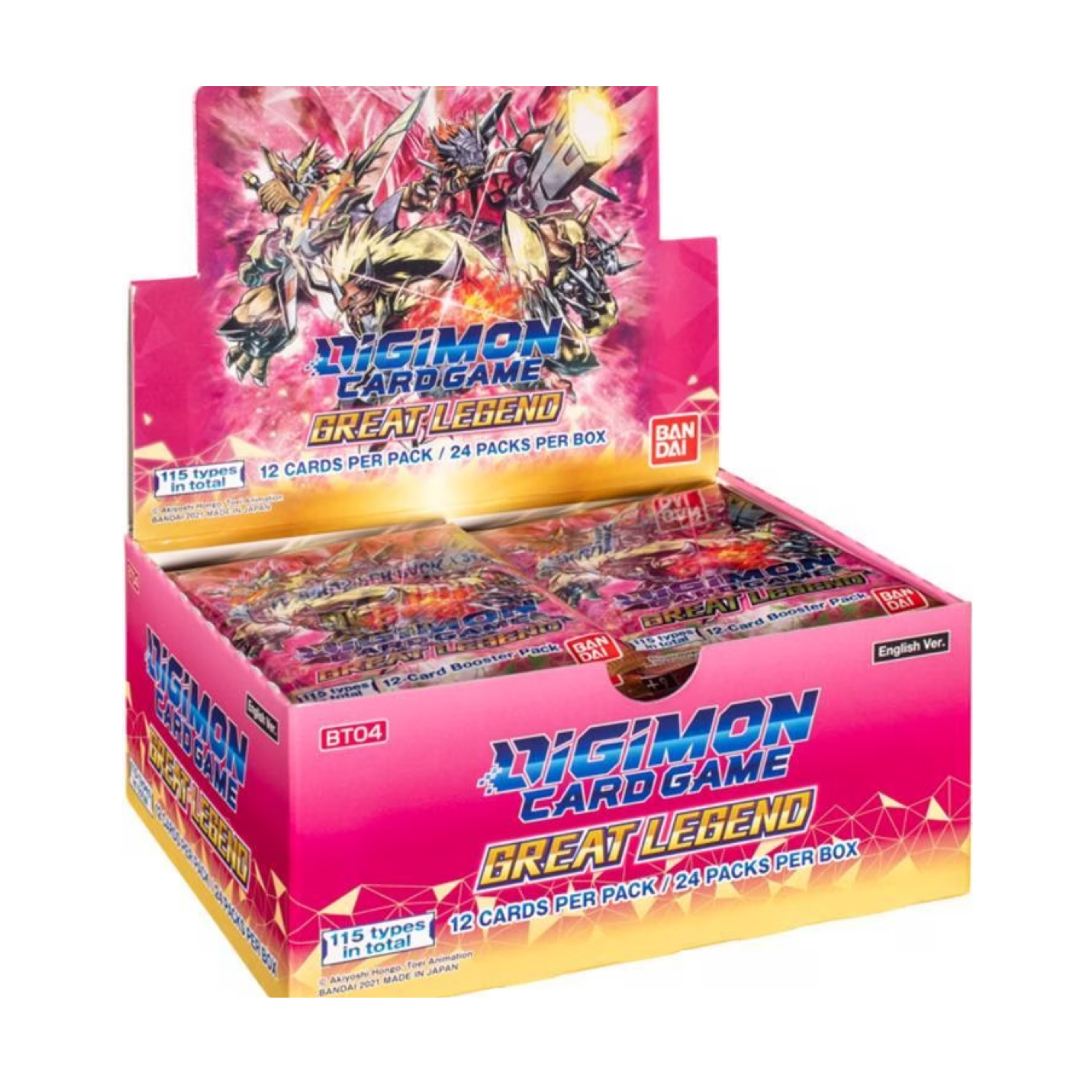 Digimon Card Game | Great Legend BT04 Booster Display (24) EN