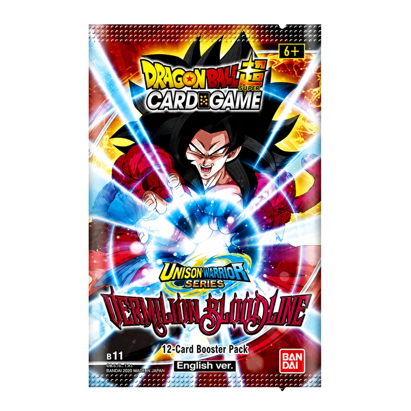 Dragon Ball Super Vermilion Bloodline B11 Booster Pack EN 2nd Edition