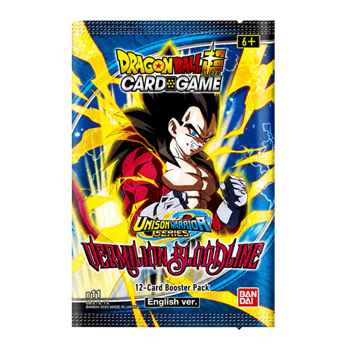 Dragon Ball Super Vermilion Bloodline B11 Booster Pack EN 2nd Edition