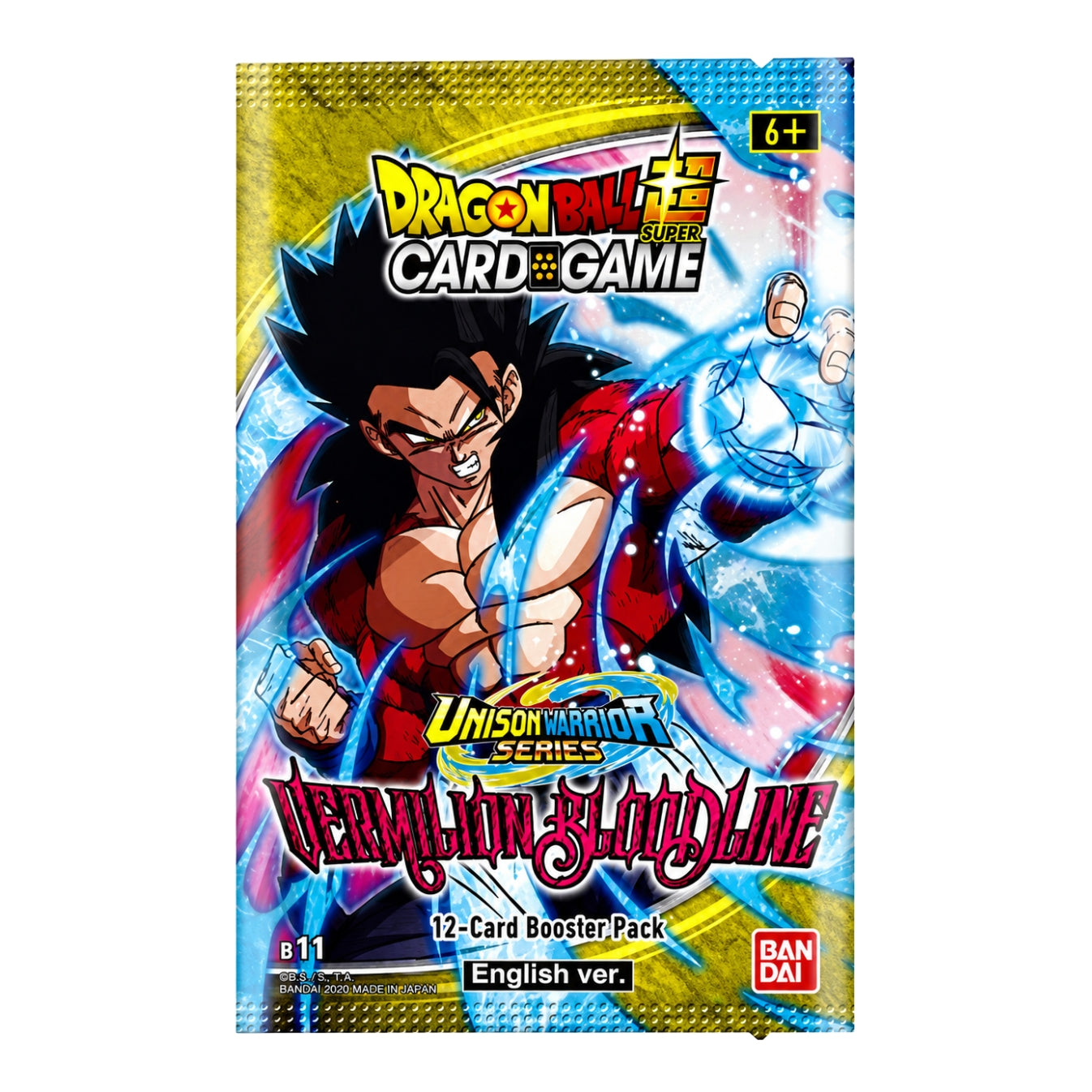 Dragon Ball Super Vermilion Bloodline B11 Booster Pack EN 2nd Edition
