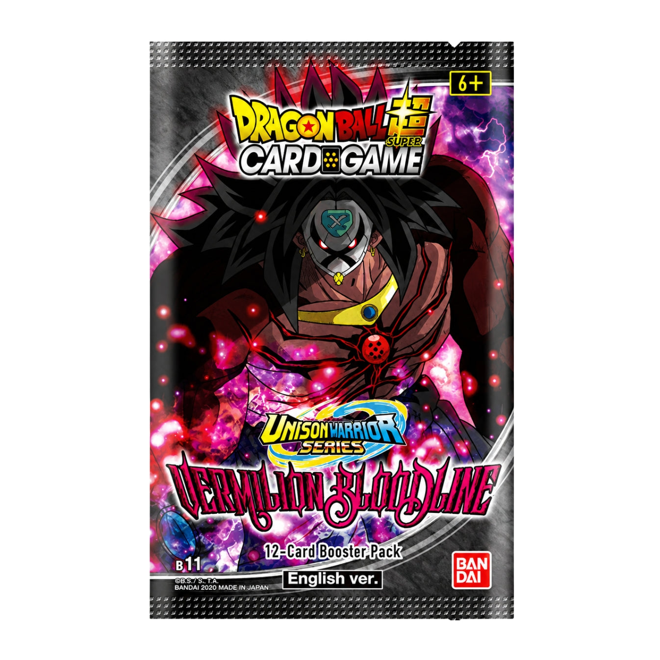 Dragon Ball Super Vermilion Bloodline B11 Booster Pack EN 2nd Edition