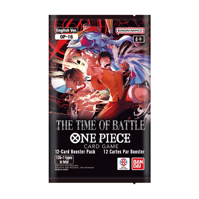 One Piece Card Game OP-16 – The Time of the Battle Booster EN