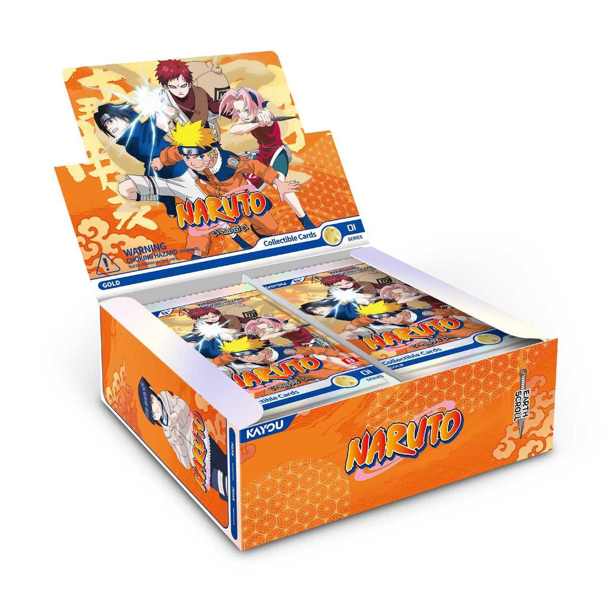 Kayou Naruto Smriti Collectible Cards Earth Scroll 001B Booster Display EN