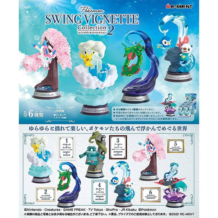 Pokémon Swing Vignette Collection Vol. 2 Blind Box – Re-Ment