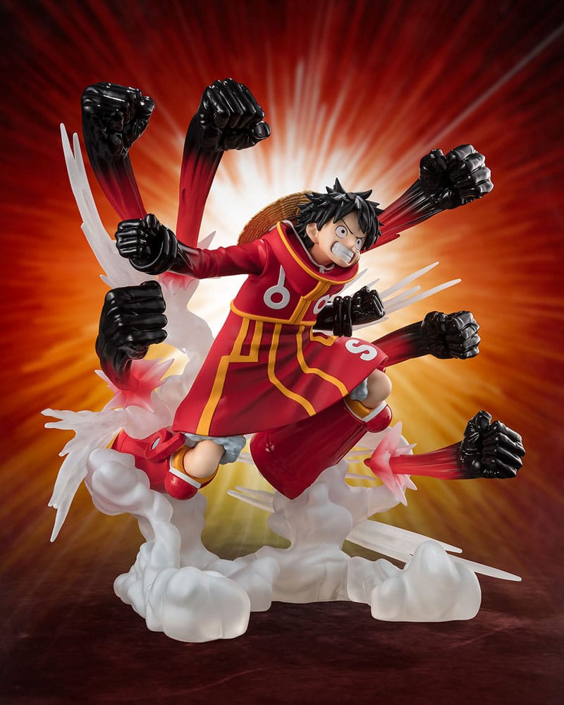 One Piece Figuarts ZERO Extra Battle Luffy Gum Gum Hawk Gatling – 19 cm