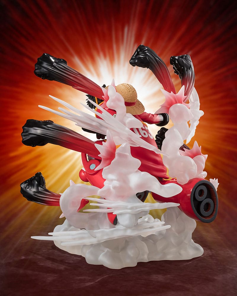 One Piece Figuarts ZERO Extra Battle Luffy Gum Gum Hawk Gatling – 19 cm