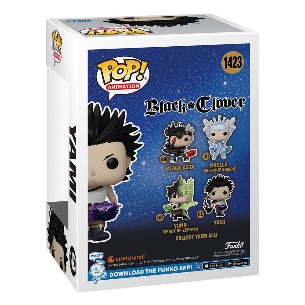 Black Clover Funko POP! Animation Vinyl Figur Yami #1423 - 9 cm