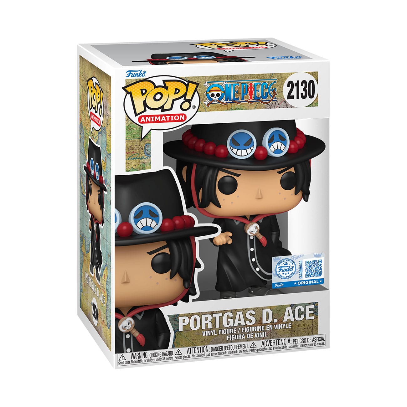 One Piece POP! Portgas D. Ace (Intro) Exclusive 9 cm