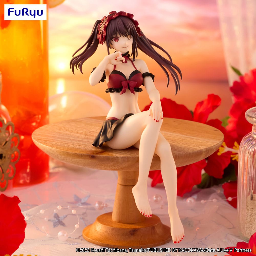Date A Live Kurumi Tokisaki Swimsuit Ver. Noodle Stopper – 15 cm