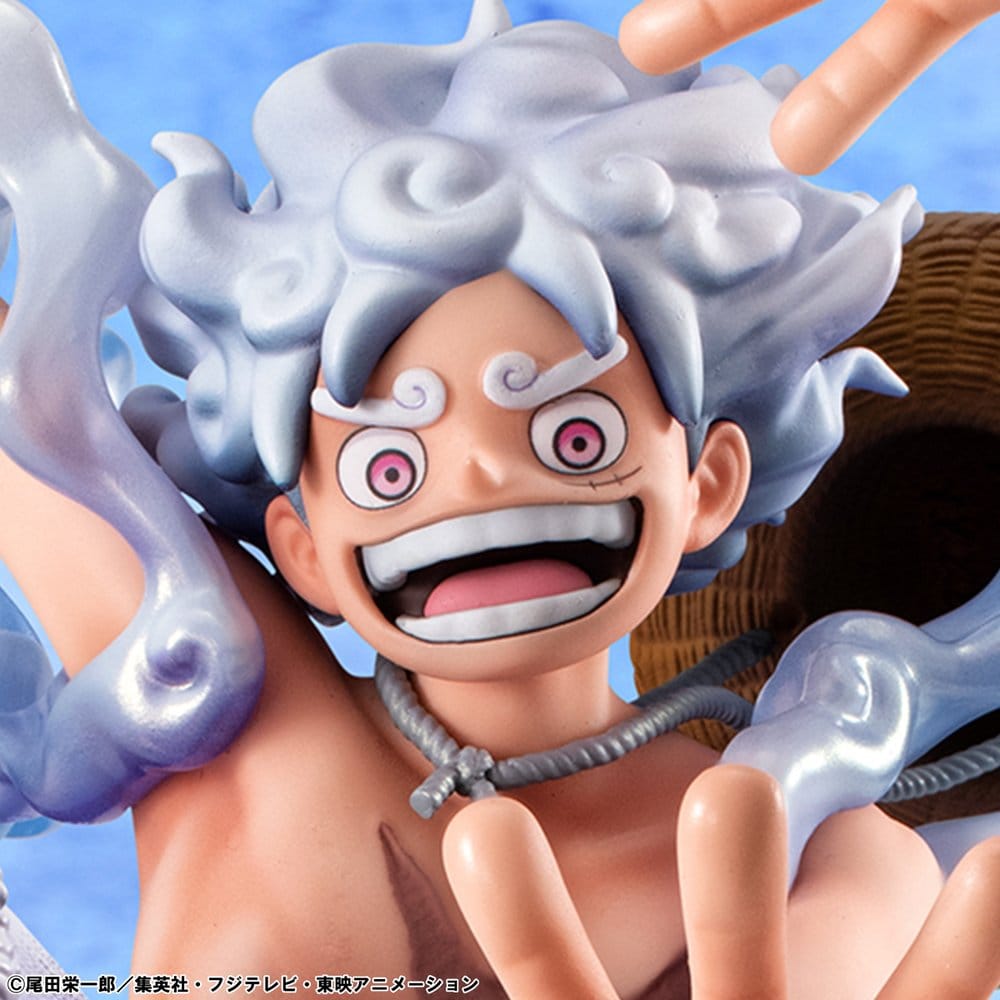 One Piece Portrait.Of.Pirates Evolutionary History Monkey D. Luffy Gear Fifth 26 cm