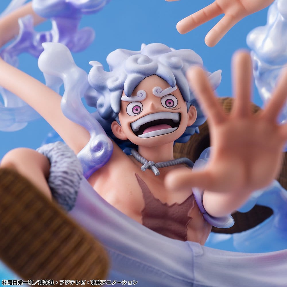 One Piece Portrait.Of.Pirates Evolutionary History Monkey D. Luffy Gear Fifth 26 cm