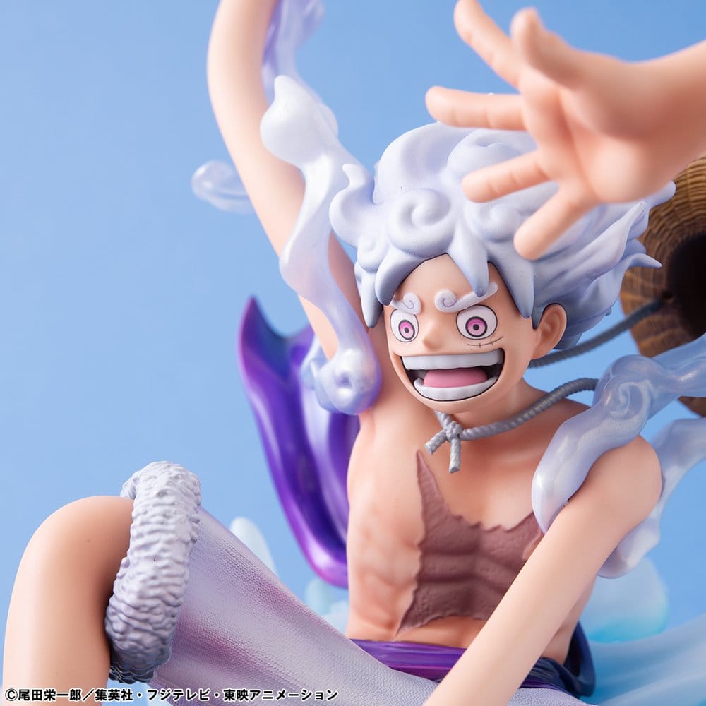 One Piece Portrait.Of.Pirates Evolutionary History Monkey D. Luffy Gear Fifth 26 cm