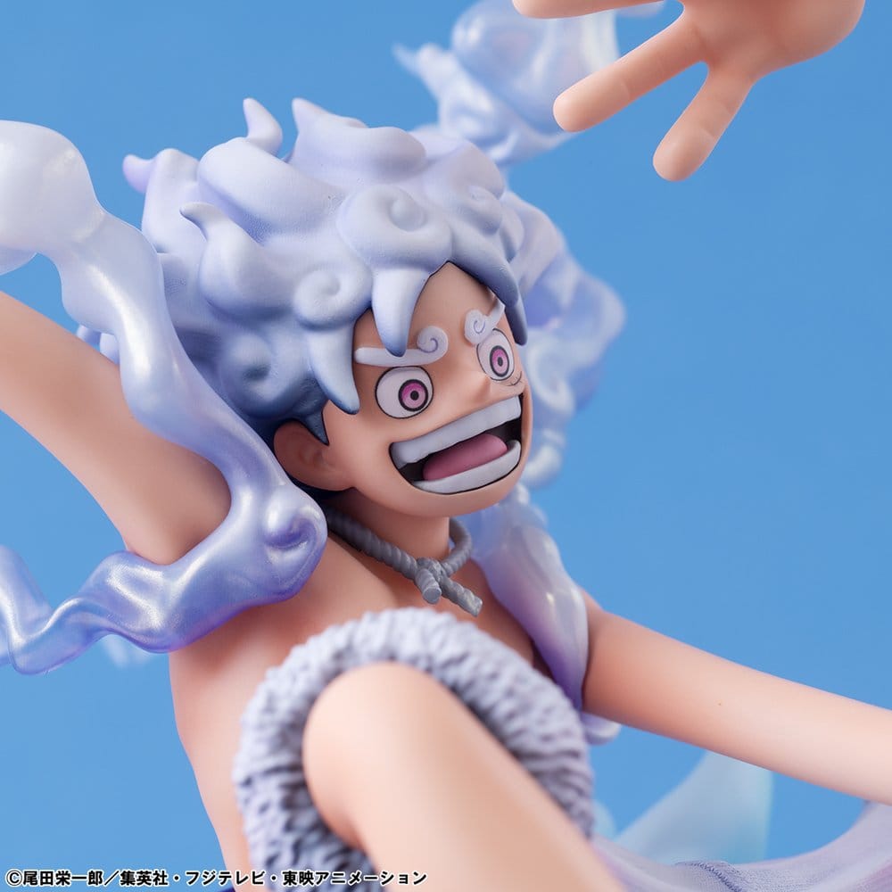 One Piece Portrait.Of.Pirates Evolutionary History Monkey D. Luffy Gear Fifth 26 cm