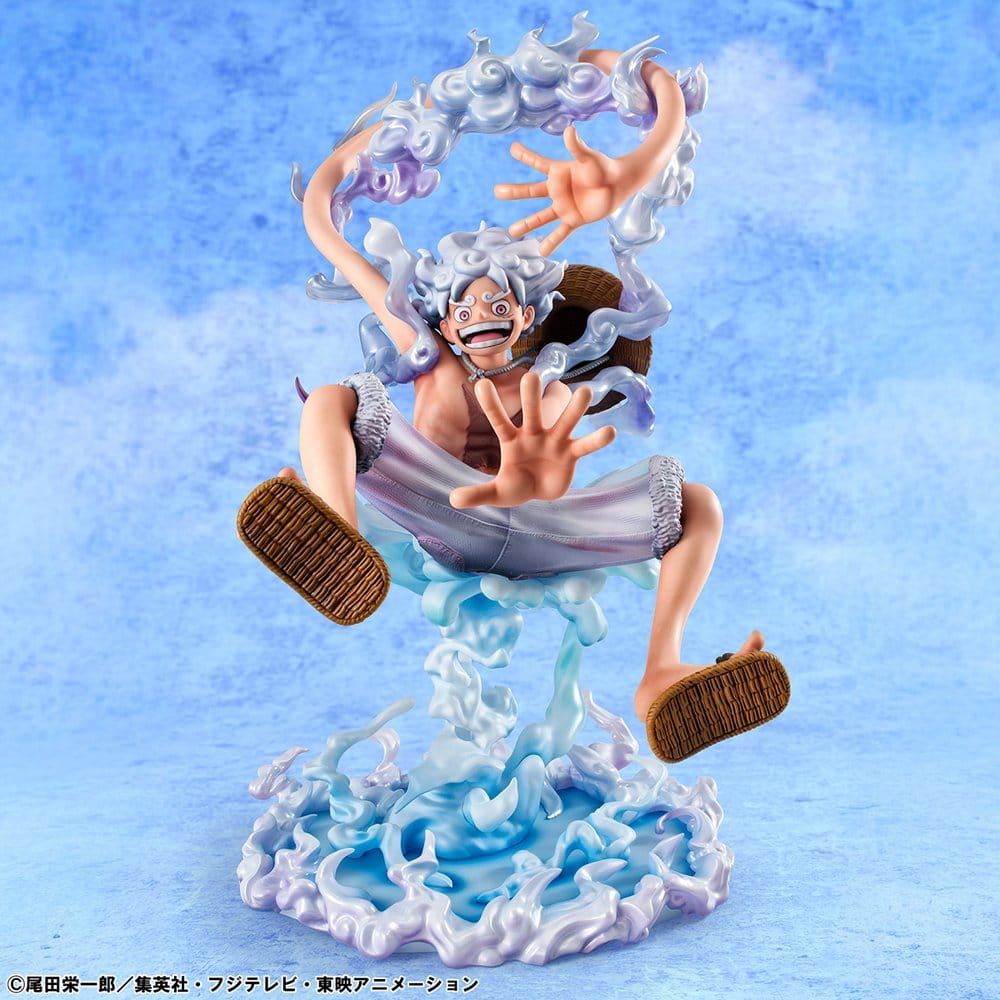 One Piece Portrait.Of.Pirates Evolutionary History Monkey D. Luffy Gear Fifth 26 cm