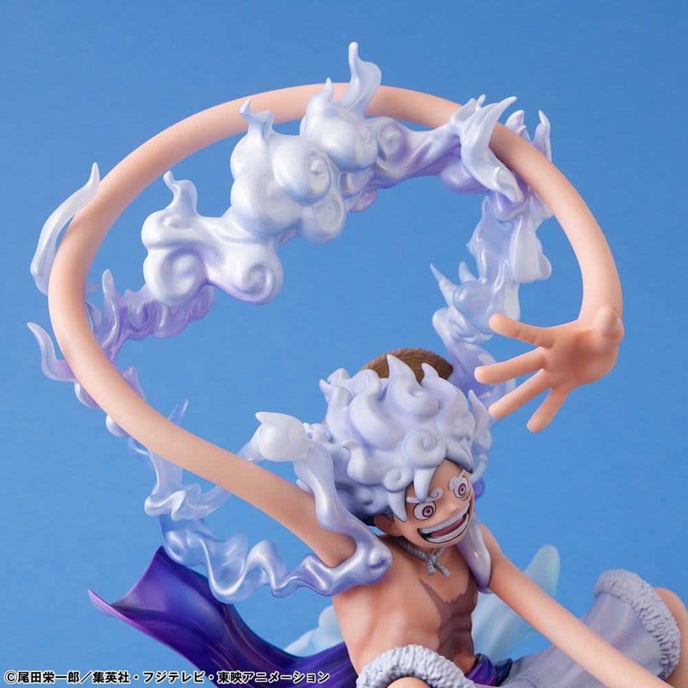 One Piece Portrait.Of.Pirates Evolutionary History Monkey D. Luffy Gear Fifth 26 cm