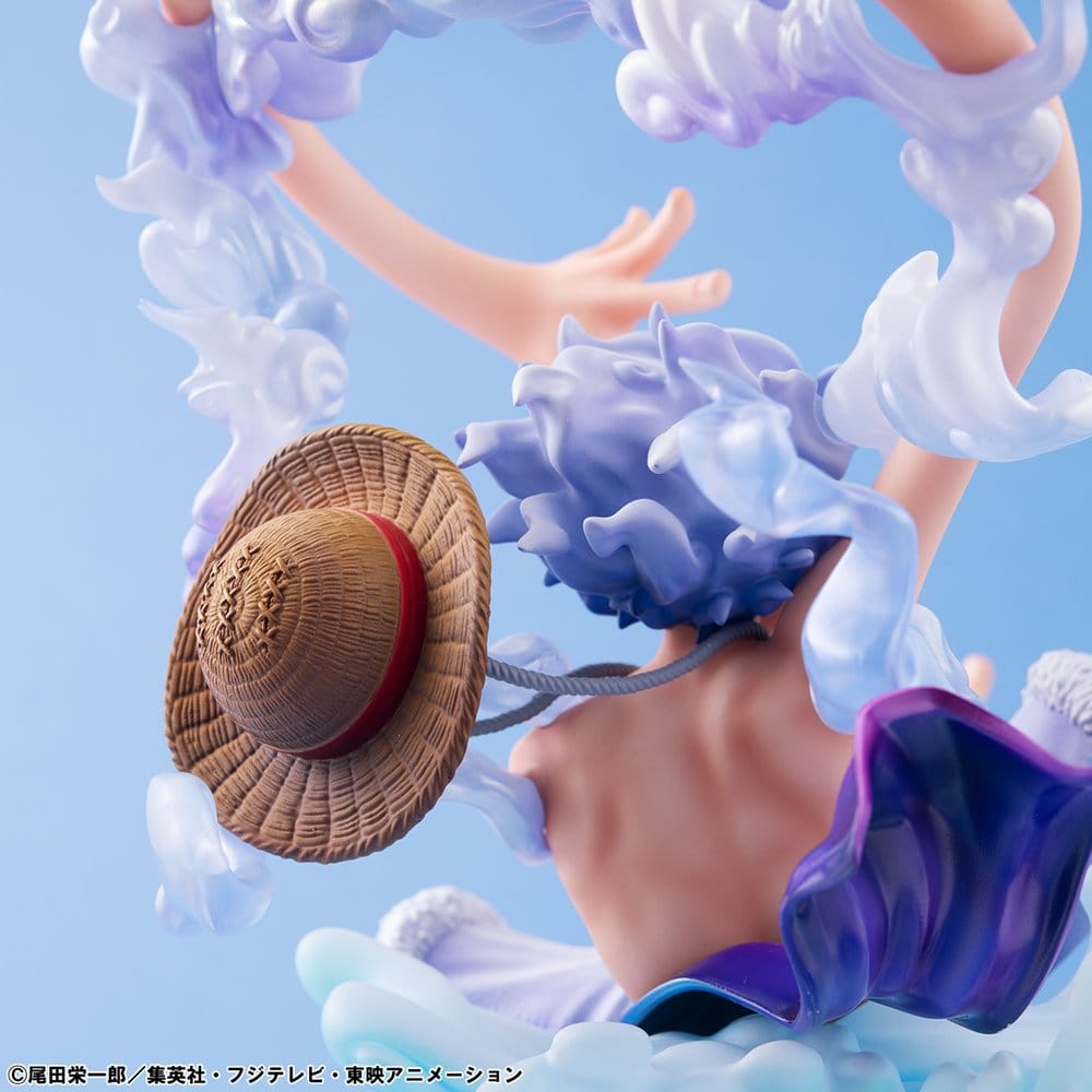 One Piece Portrait.Of.Pirates Evolutionary History Monkey D. Luffy Gear Fifth 26 cm