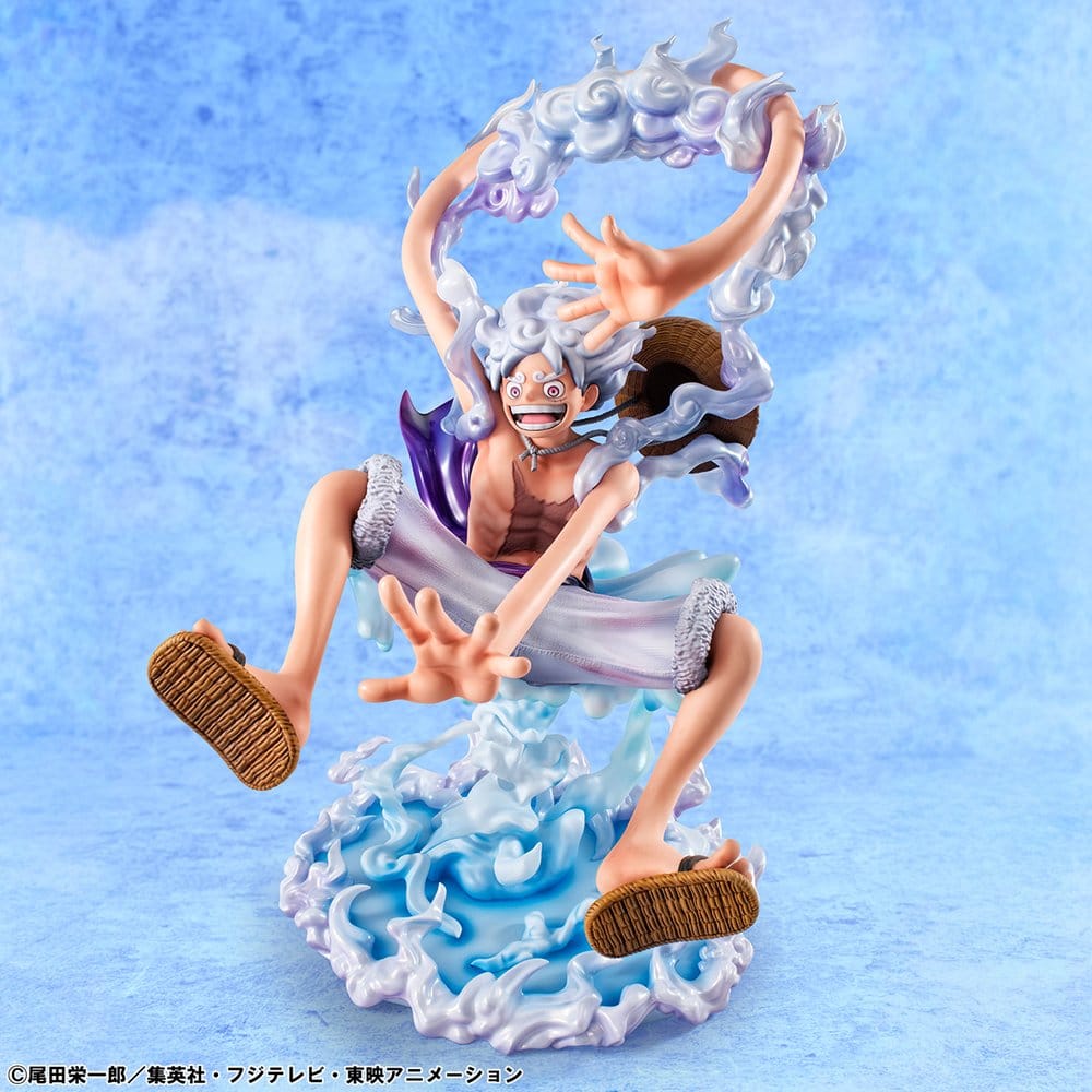 One Piece Portrait.Of.Pirates Evolutionary History Monkey D. Luffy Gear Fifth 26 cm