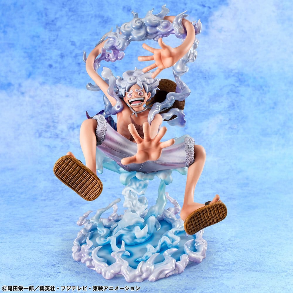 One Piece Portrait.Of.Pirates Evolutionary History Monkey D. Luffy Gear Fifth 26 cm
